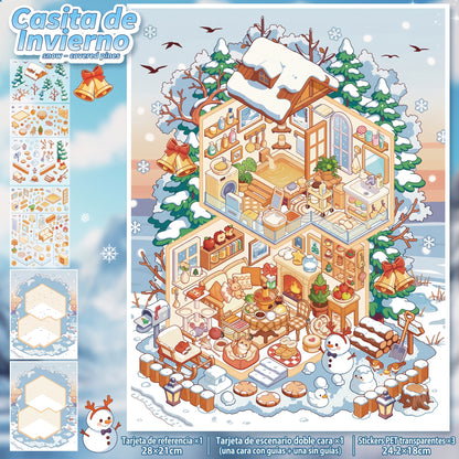 Armables "Casitas de las 4 Estaciones"