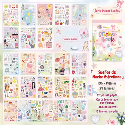 Libro de Stickers "Sueño Ligero"