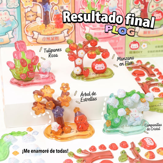 Stickers Apilables "Jardín de Cristal"