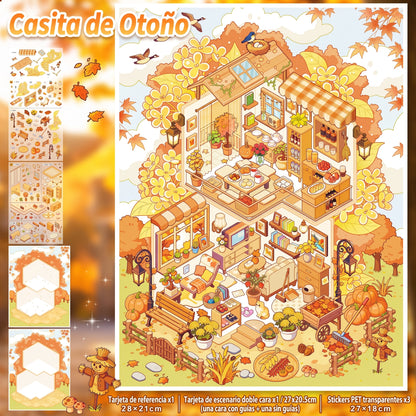 Armables "Casitas de las 4 Estaciones"