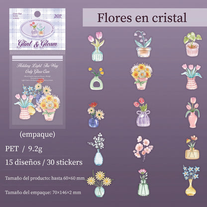 Stickers PET "Glint & Gleam"