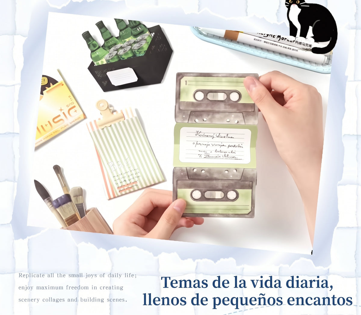Papeles Troquelados Plegables "Vida entre Papeles"