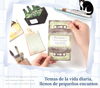 Papeles Troquelados Plegables "Vida entre Papeles"