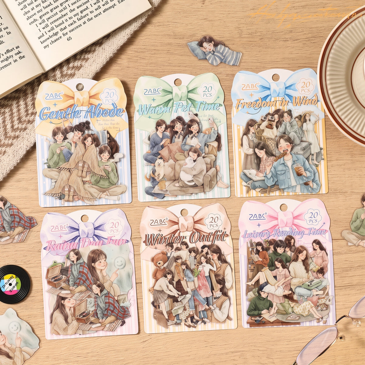 Stickers PET "Slow Life"