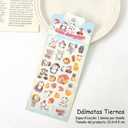 Stickers "Animalitos en Ámbar"