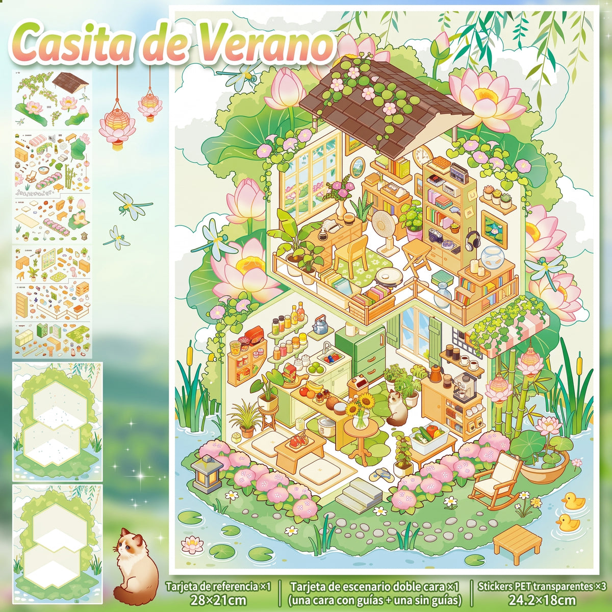 Armables "Casitas de las 4 Estaciones"