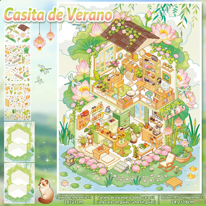 Armables "Casitas de las 4 Estaciones"