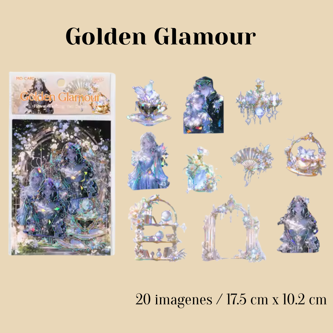 Stickers PET "Flower Wedding"