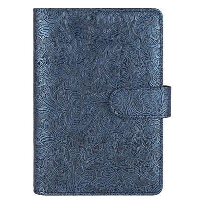 Binder A5 de Cuero PU con Relieve