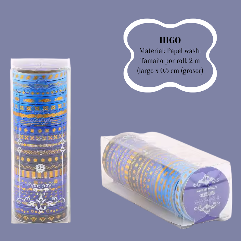 Set de Cintas Washitape “Tropical Mood”