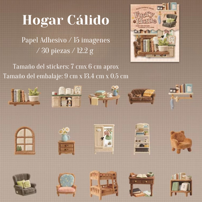 Adhesivos Troquelados "Plush House"