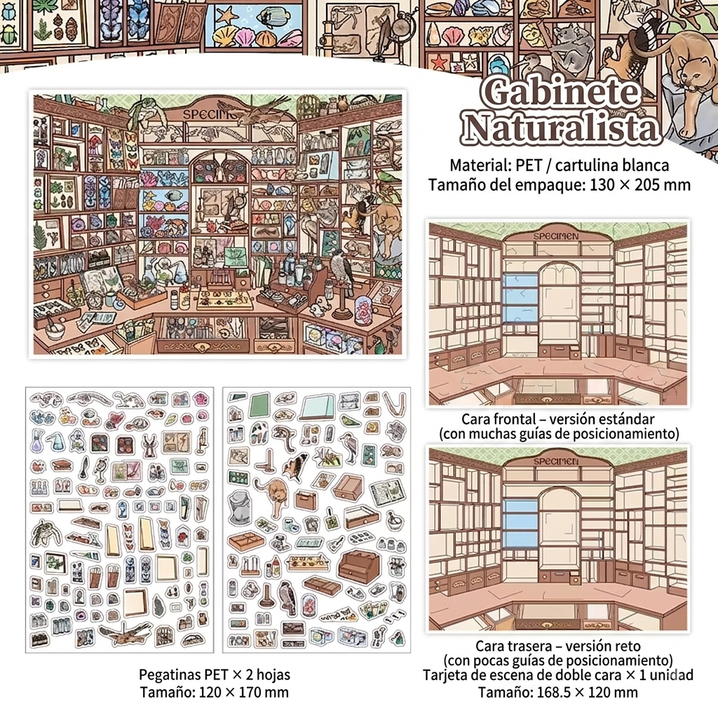 Armable 3D | Gabinete Naturalista