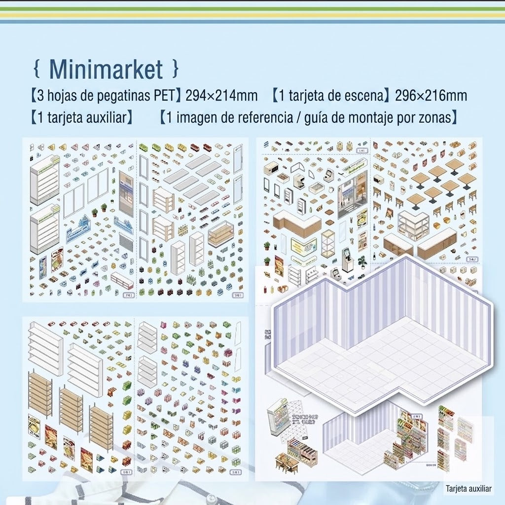 Armable 3D “Minimarket”