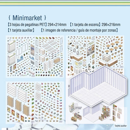 Armable 3D “Minimarket”