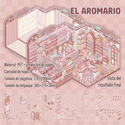 Armable 3D “El Aromario”
