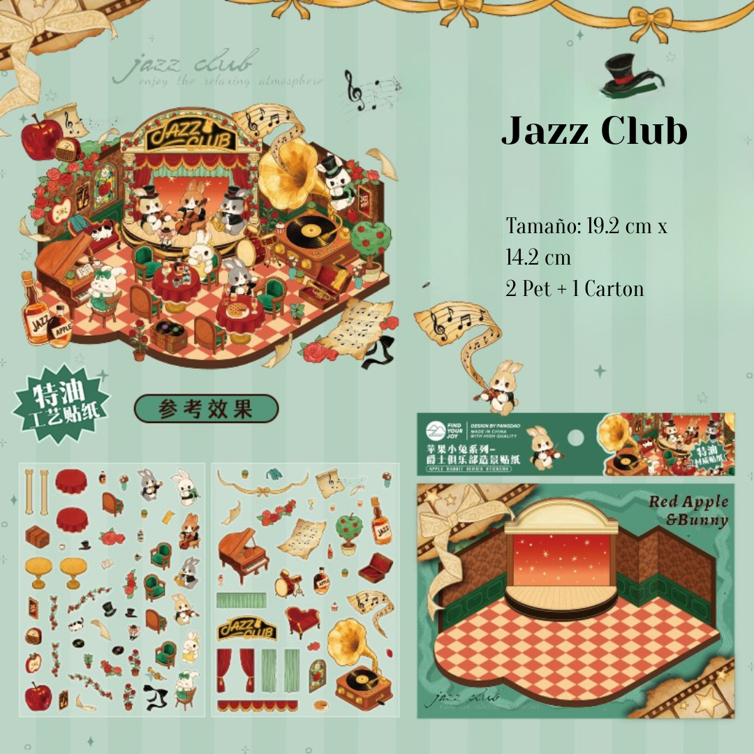 Armable 3D “Mundo de Conejos”