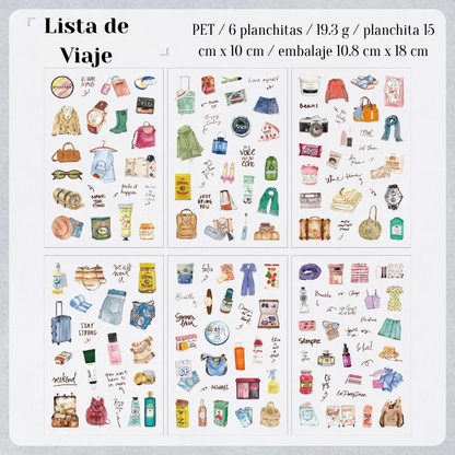 Stickers PET "LIfe´s Little House"