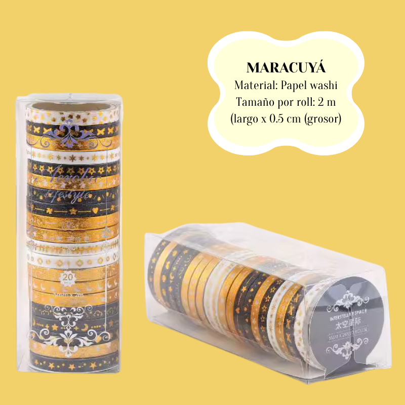 Set de Cintas Washitape “Tropical Mood”