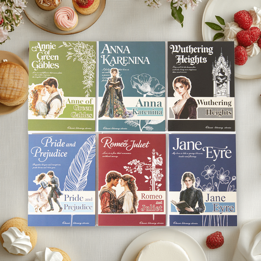 Stickers PET "Novelas Clásicas 2"