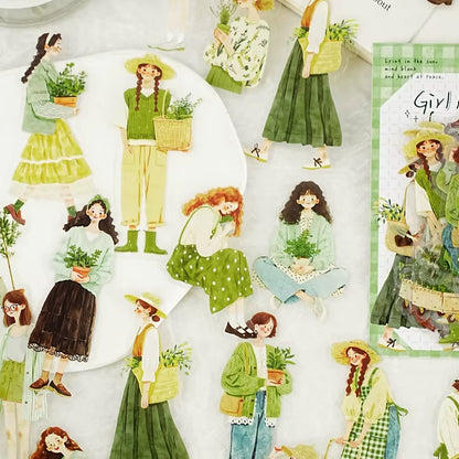 Stickers PET "Sunward Growth"