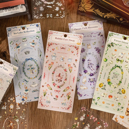 Stickers PET "Starry Nigth Fairy Tale"