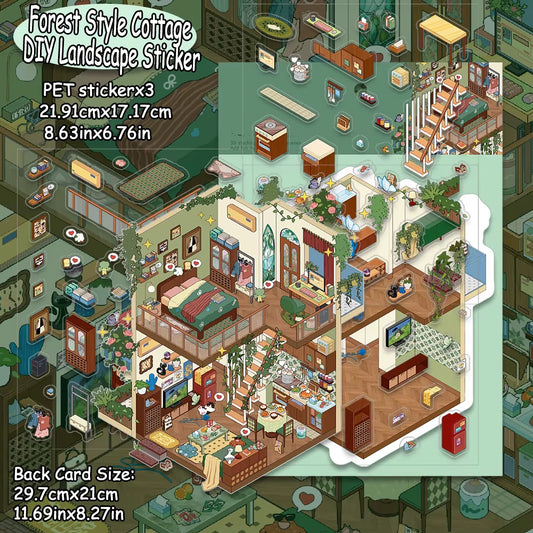 Armables 3D "Refugio del Bosque"