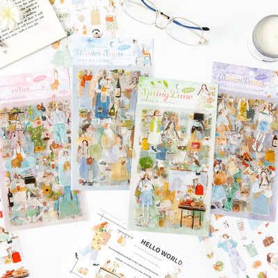 Stickers PET "🌸Season Of The Year"