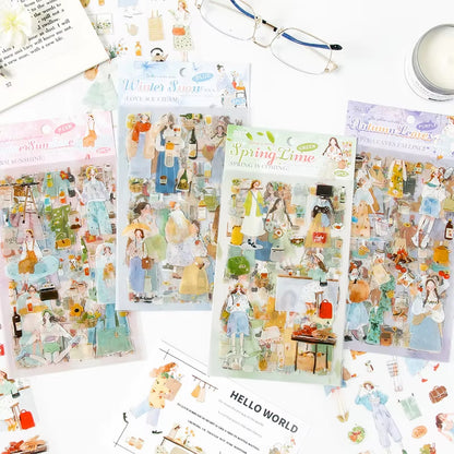Stickers PET "🌸Season Of The Year"