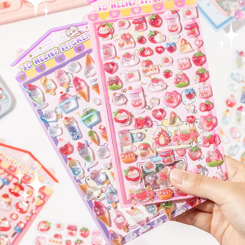Stickers 3D "Cute"
