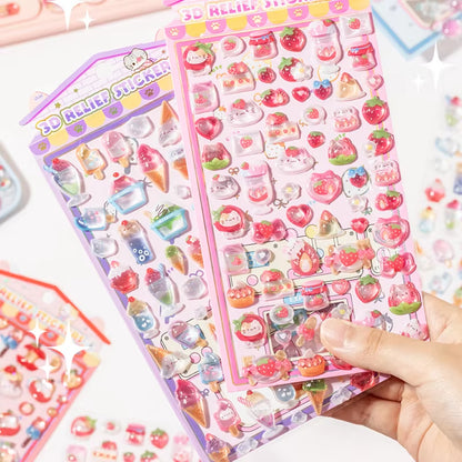 Stickers 3D "Cute"