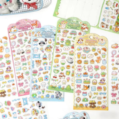 Stickers 3D "Diario de Mascotas"