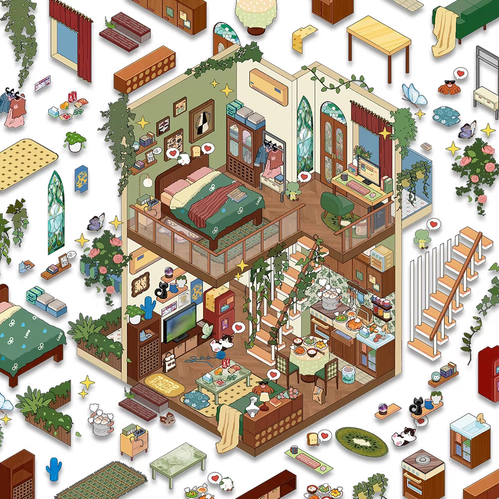 Armables 3D "Refugio del Bosque"