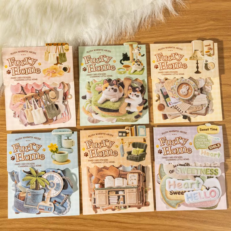 Adhesivos Troquelados "Plush House"