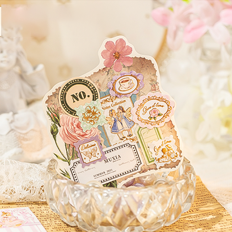 Stickers de papel "Estampillas"