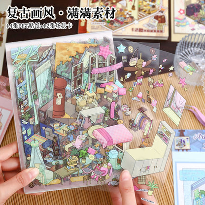Libro de Armables 3D "Microscale Scene"