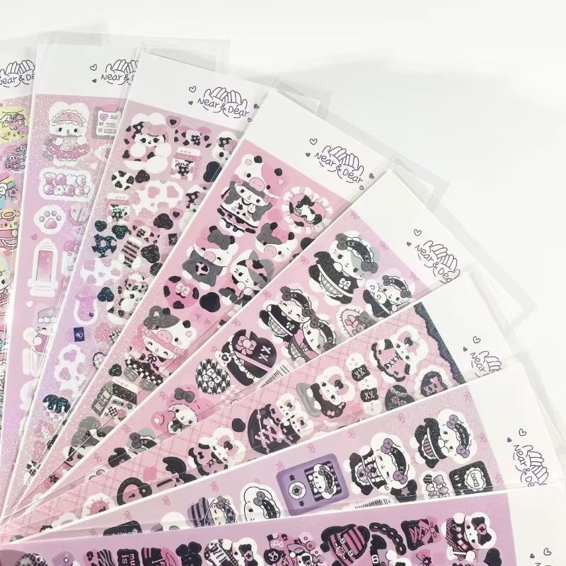 Stickers en planchitas "Mundo de Fantasía"