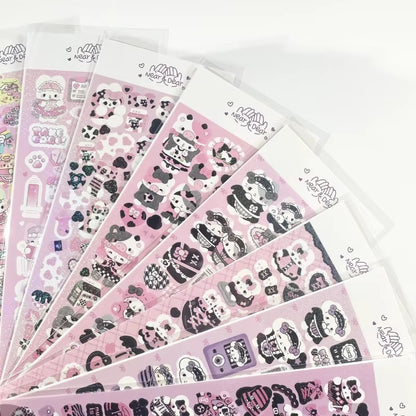 Stickers en planchitas "Mundo de Fantasía"
