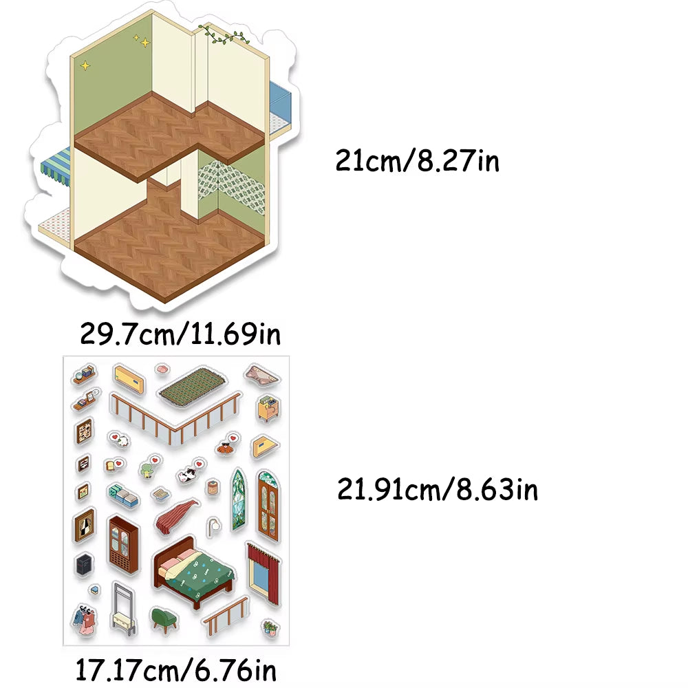 Armables 3D "Refugio del Bosque"