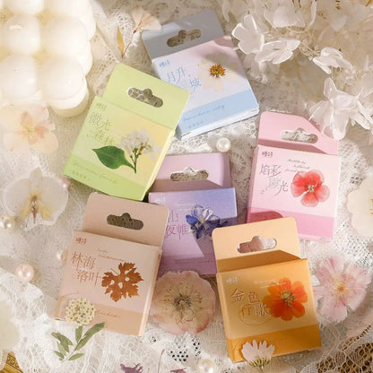 Cajita de 45 stickers "Flower Language"
