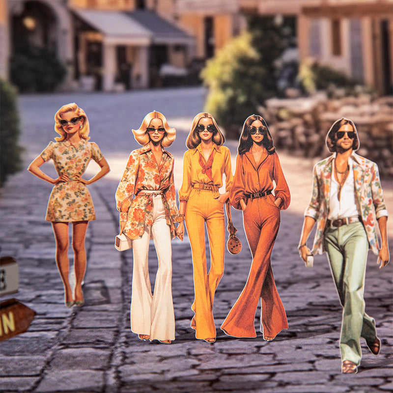 Adhesivos Troquelados "People Of The Era"