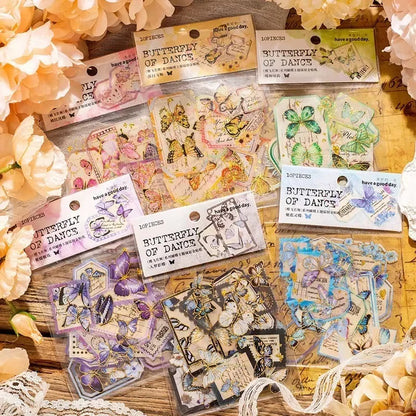 Stickers PET "Butterfly Of Dance"