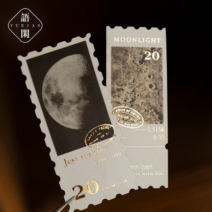 Colección Stickers Roll "Vintage Stamp"