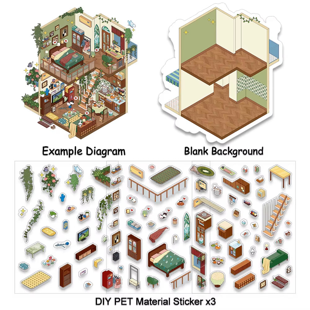 Armables 3D "Refugio del Bosque"