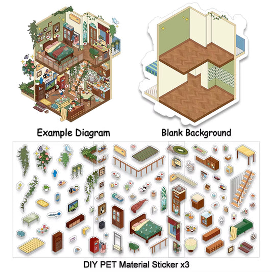 Armables 3D "Refugio del Bosque"