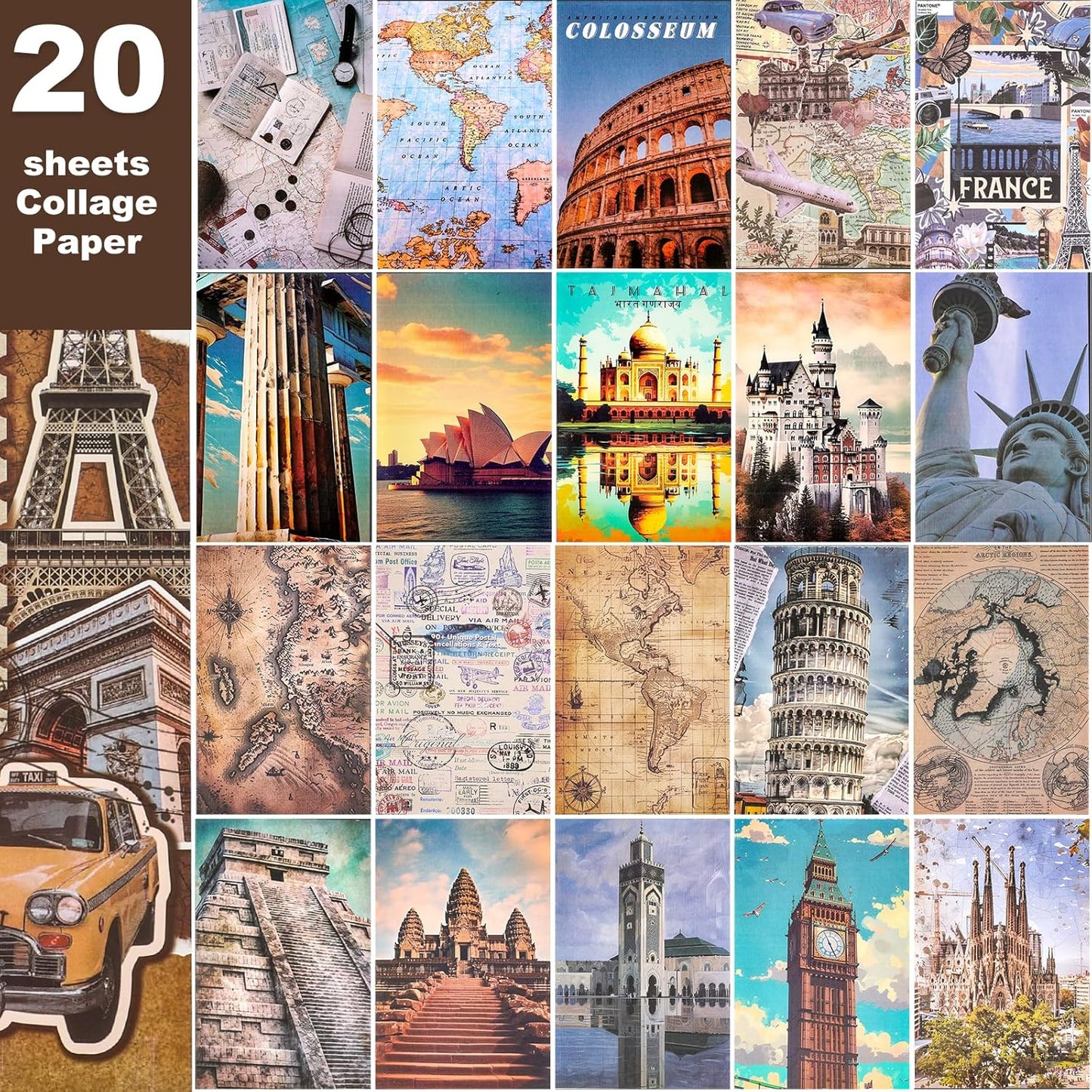 Libro de Stickers "Viaje por el Mundo"