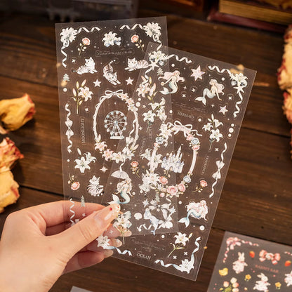 Stickers PET "Starry Nigth Fairy Tale"