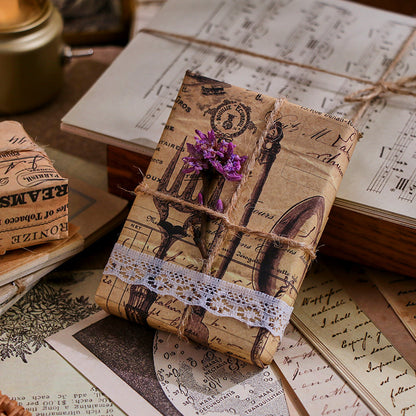 Papeles Decorativos "🧾 Archivo Clásico"