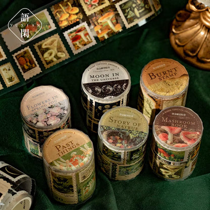 Colección Stickers Roll "Vintage Stamp"