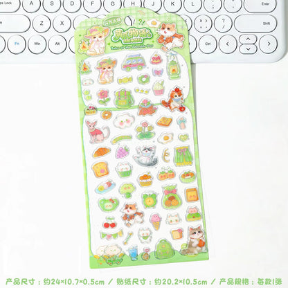 Stickers 3D "Diario de Mascotas"