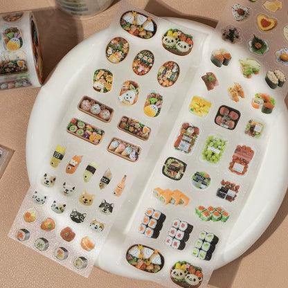 Colección Stickers Roll "Tienda de Confitería"